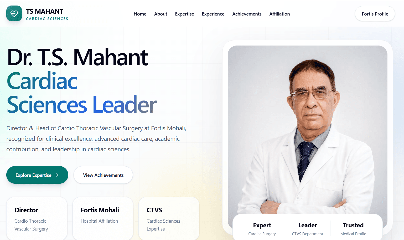 Dr. T.S. Mahant